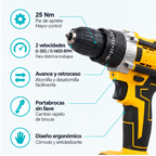 Taladro Inalámbrico 48V con Kit de Accesorios