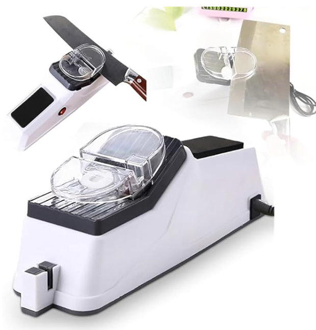 Afilador de cuchillos eléctrico 4 en 1