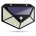 Foco solar de 100 LED con sensor de movimiento para exteriores