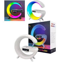 Lámpara parlante encendida con luces LED RGB