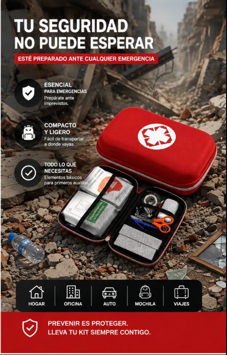 Kit de Emergencia para Sismos y Terremotos