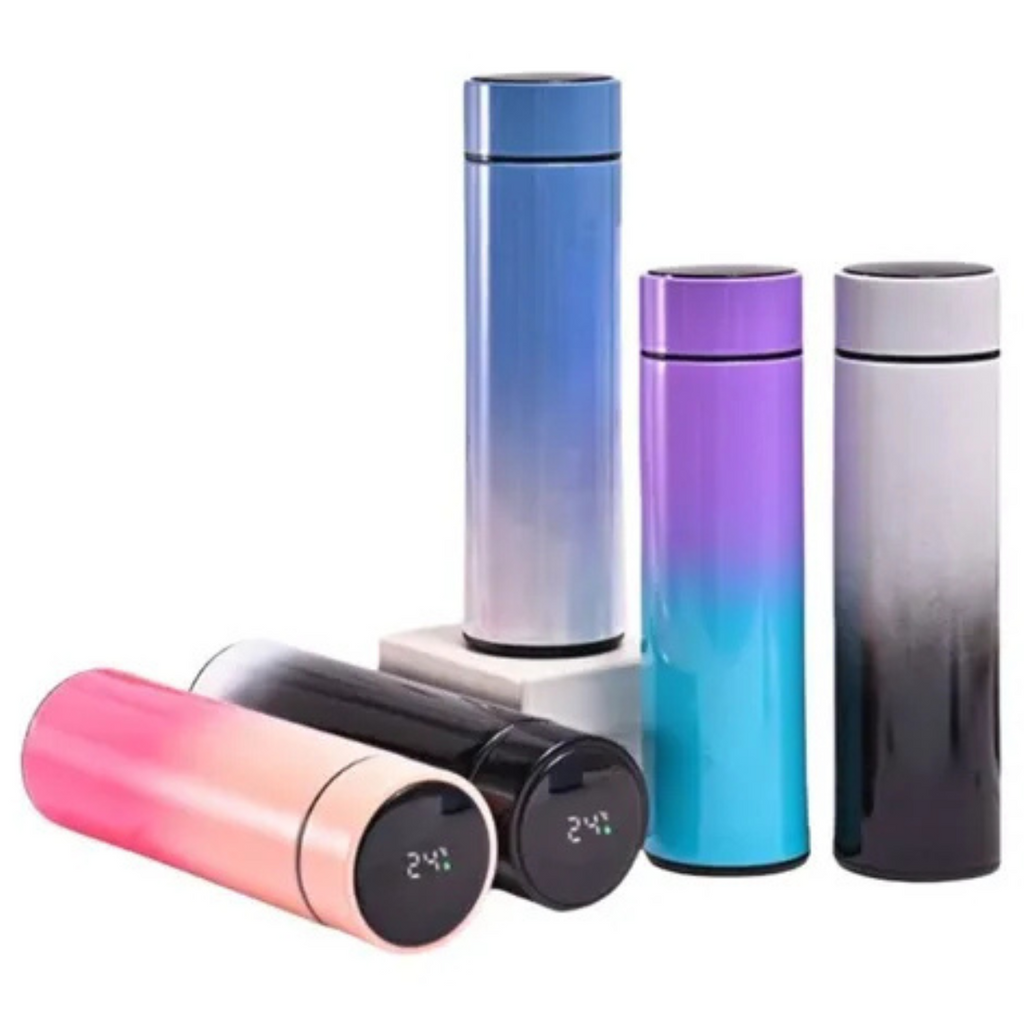 Botella thermal con funda protectora de aluminio