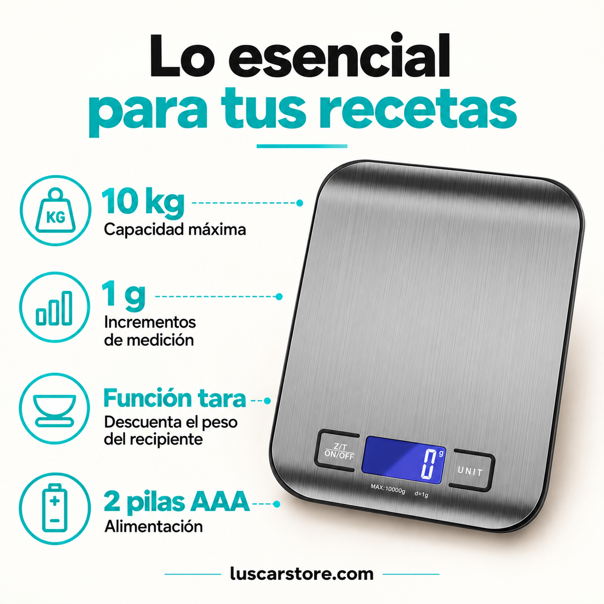 Balanza Digital de Cocina