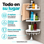 Organizador Esquinero de Ducha Ajustable
