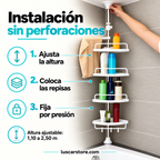 Organizador Esquinero de Ducha Ajustable