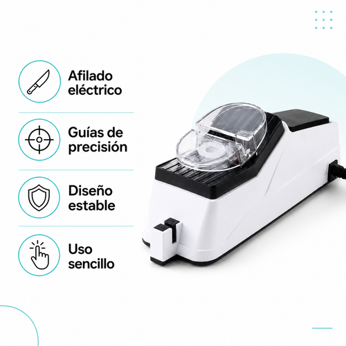 Afilador de Cuchillos Eléctrico 4 en 1 — beneficios