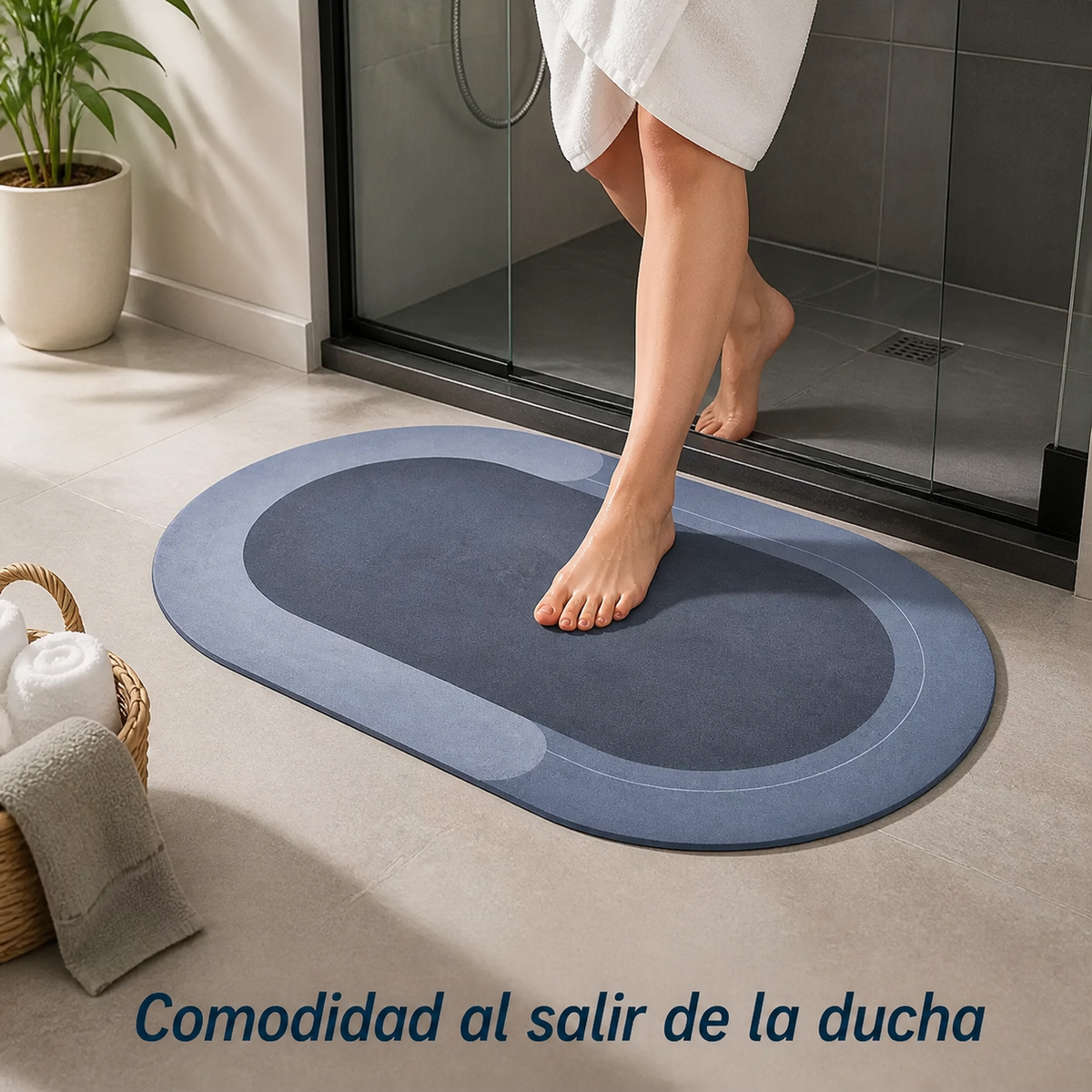 Alfombra de Secado Rápido — uso