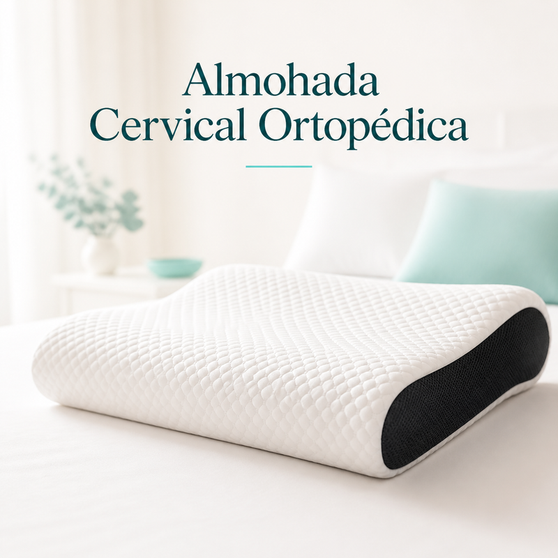 Almohada Cervical Ortopédica de Fibra de Soya