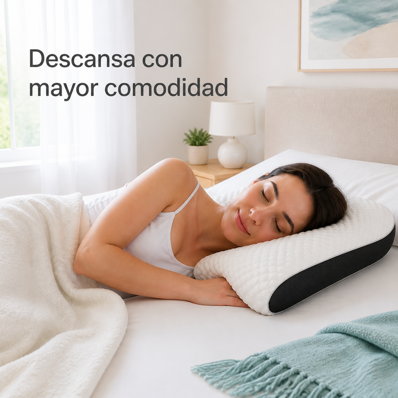 Almohada Cervical Ortopédica de Fibra de Soya