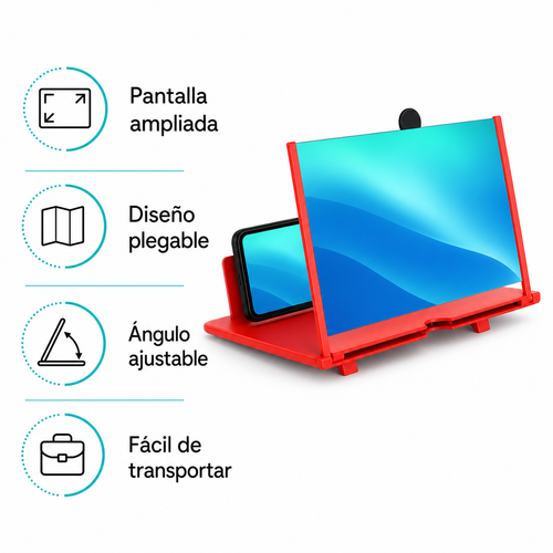 Amplificador de Pantalla 3D — beneficios