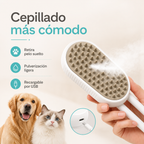 Cepillo a vapor para mascota - beneficios