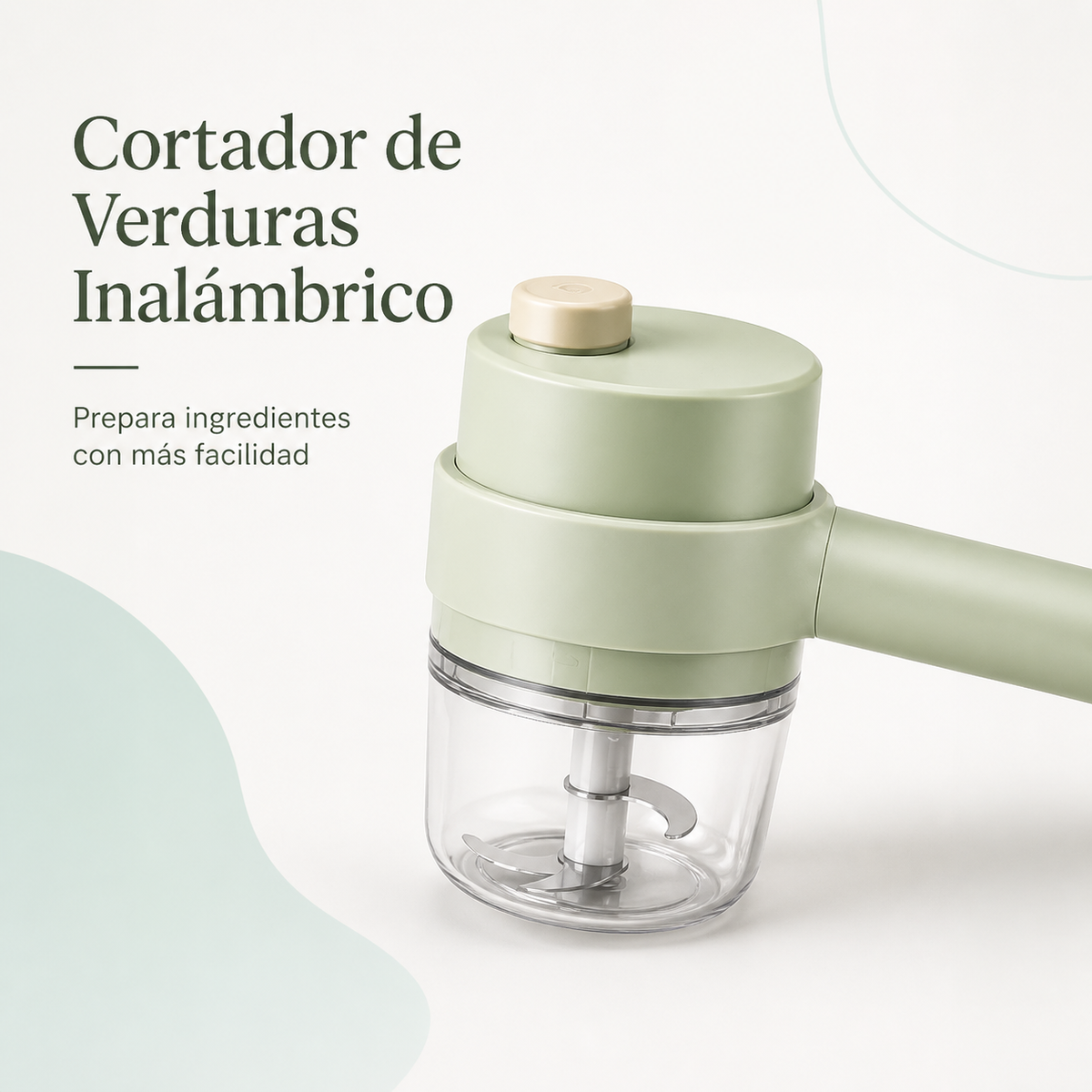 Cortador de verduras inalámbrico - portada