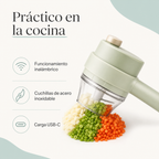 Cortador de verduras inalámbrico - beneficios