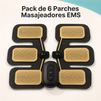 Pack de 6 Parches Masajeadores EMS — portada