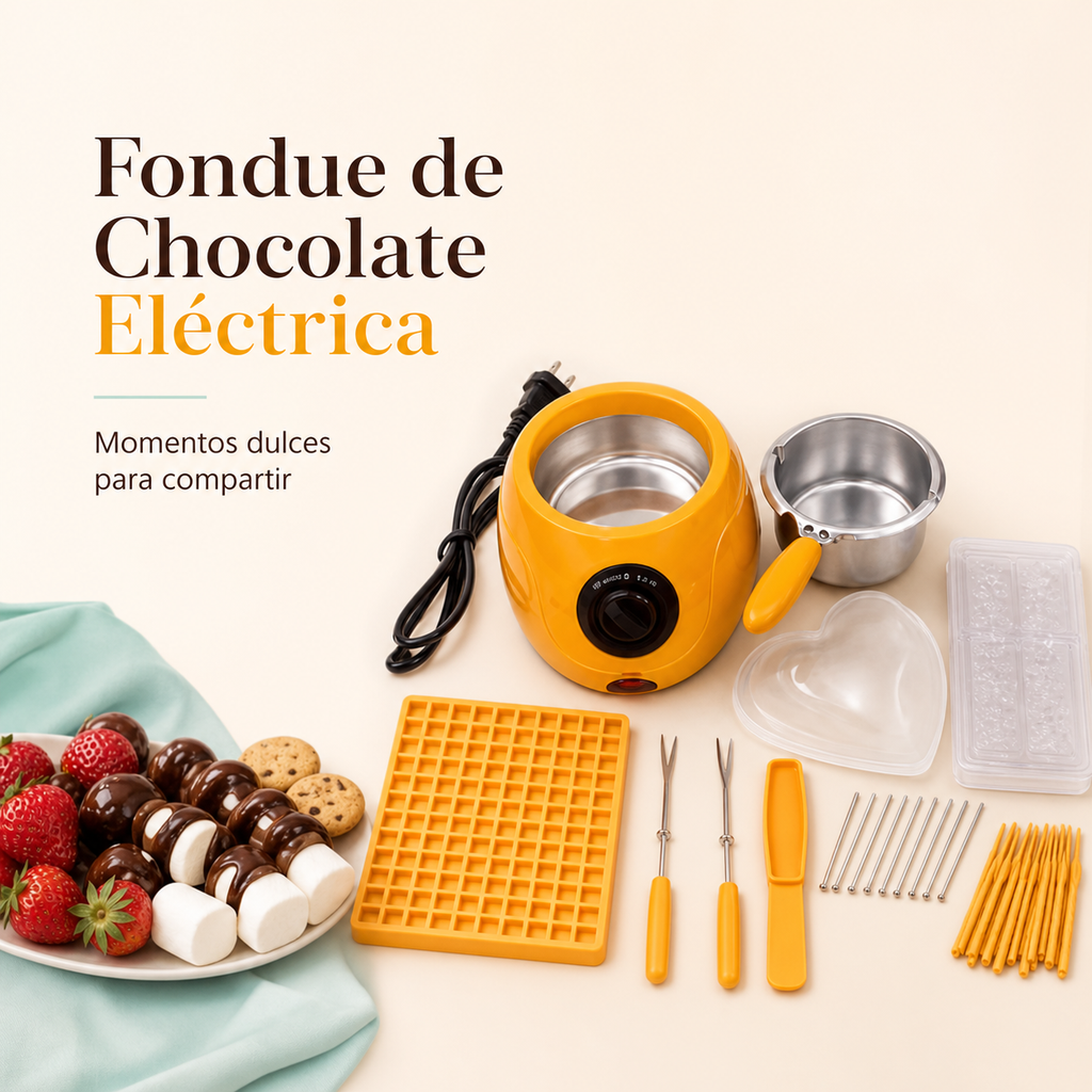 Fondue de chocolate eléctrica - portada