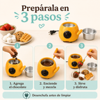 Fondue de chocolate eléctrica - guía