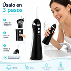Irrigador oral inalámbrico - guía