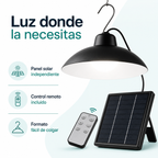 Lámpara colgante solar LED - beneficios
