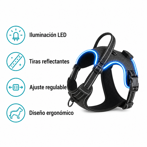 Beneficios del arnés LED antitirones