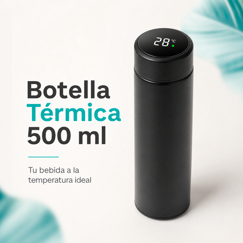 Botella Térmica de Aluminio, 500 ml - portada