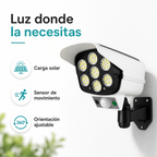 Cámara de Vigilancia con Foco Solar - beneficios