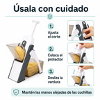 Mandolina Multifuncional - Guía de uso seguro
