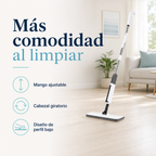 Beneficios de la mopa plana extensible
