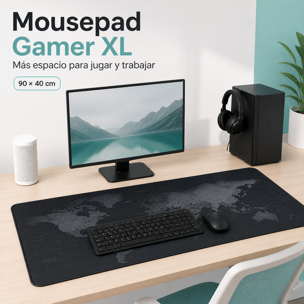 Mousepad Gamer XL - Portada