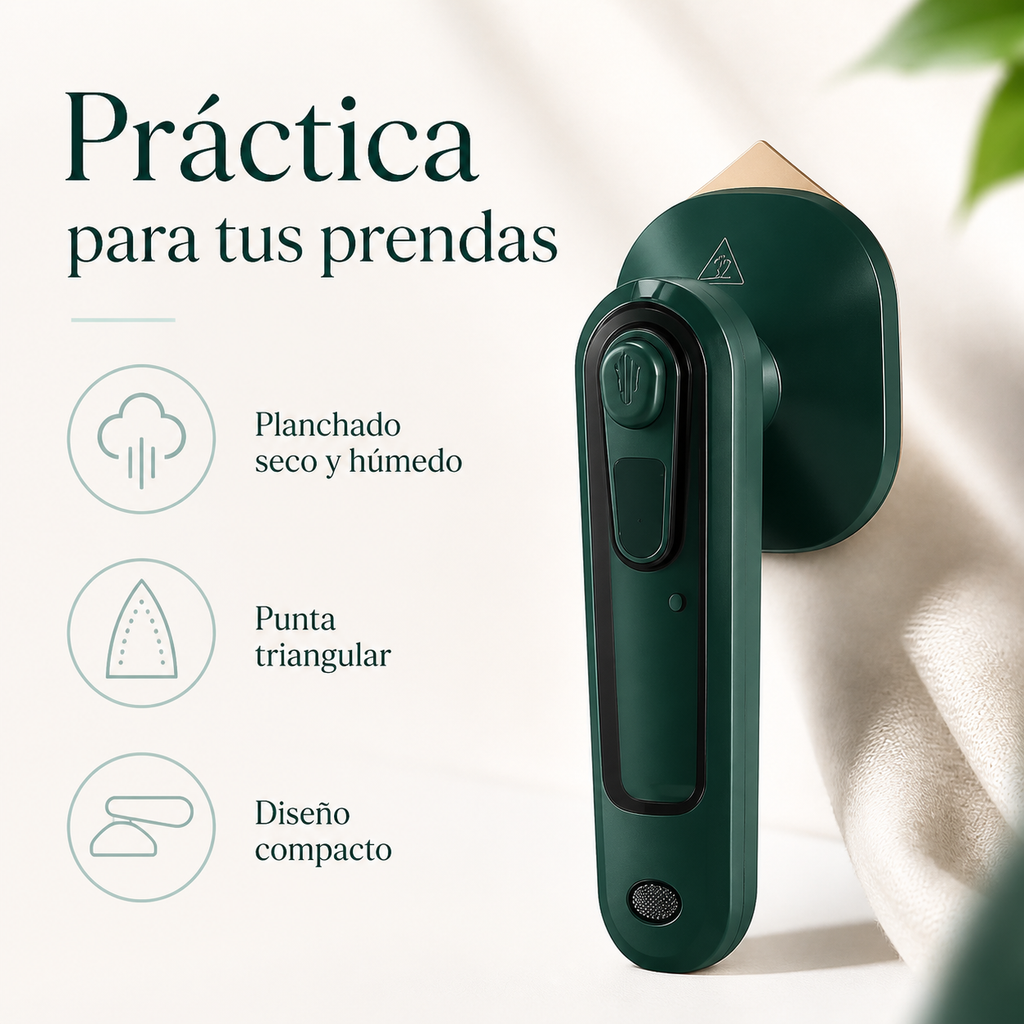 Beneficios de la plancha de vapor portátil