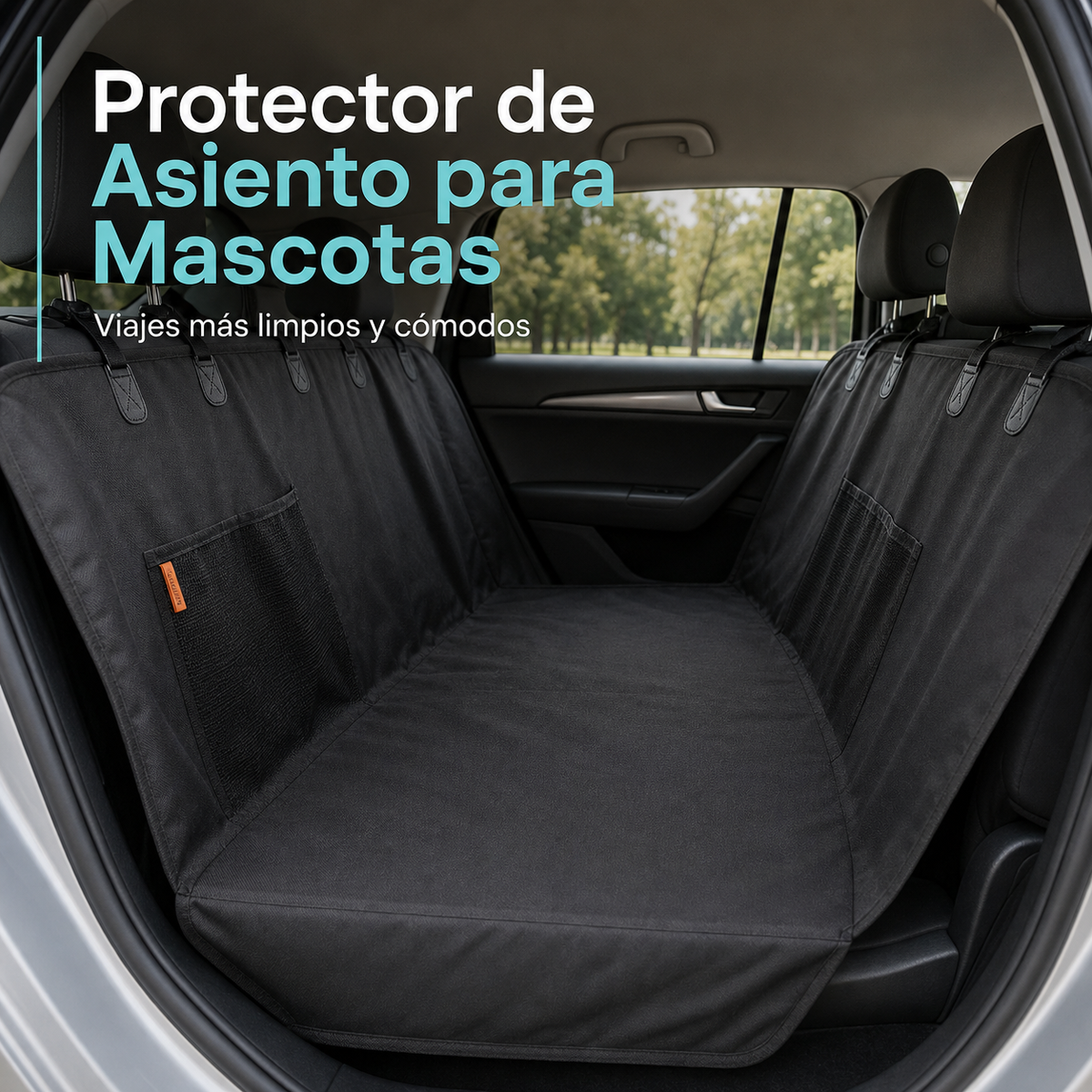 Protector de asiento para mascotas - portada