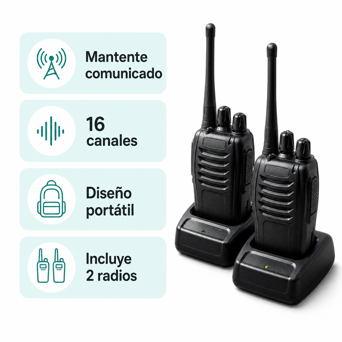 Radios Transmisores - Beneficios