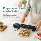 Uso de la selladora al vacío en la cocina